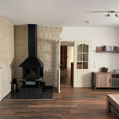 Apartment Moderne Mit Kamin U Garten Im Eg 100qm Naehe Weser Und Golfplatz