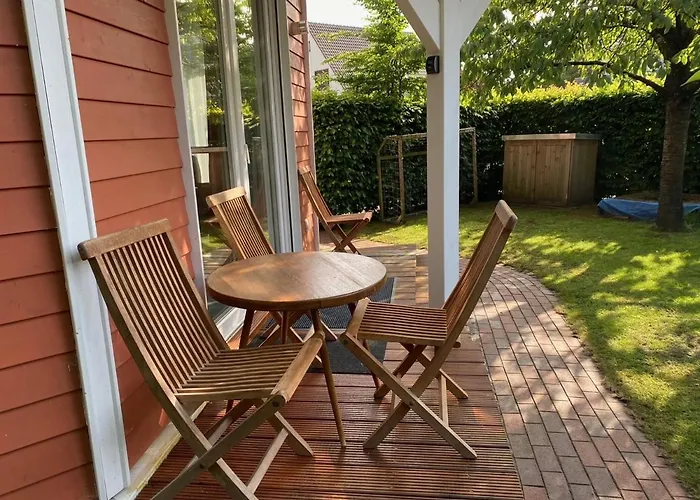 公寓 Moderne Mit Kamin U Garten Im Eg 100qm Naehe Weser Und Golfplatz *